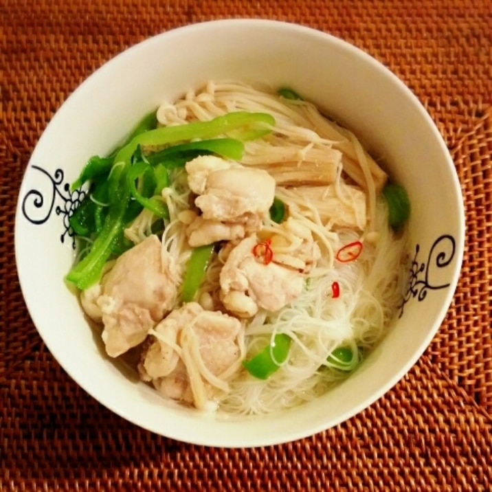 タイ風 汁ビーフン レシピ 作り方 By Gacchan 1 楽天レシピ
